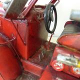Fire truck in tole