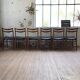 Série 6 chaises scandinaves