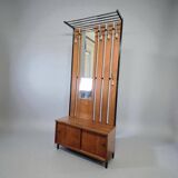 Vintage portemanteau sur pied haut / portemanteau de sol