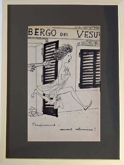 Illustrations Daninos from 1962 "Italy"