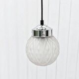 Art deco globe pendant light