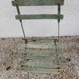 9 folding garden chairs