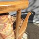 Paire fauteuils éventail esprit scandinave Baumann