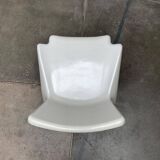 Stackable German chair in mid-century space age style by Helmut Bätzner for Bofinger, 1960s.