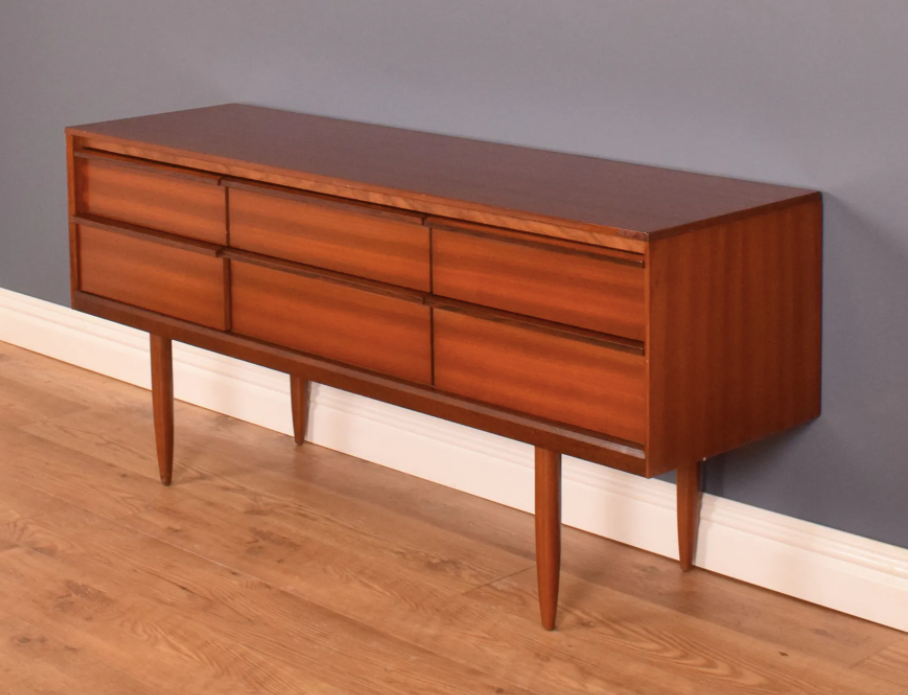 Retro teak & rosewood Austinsuite