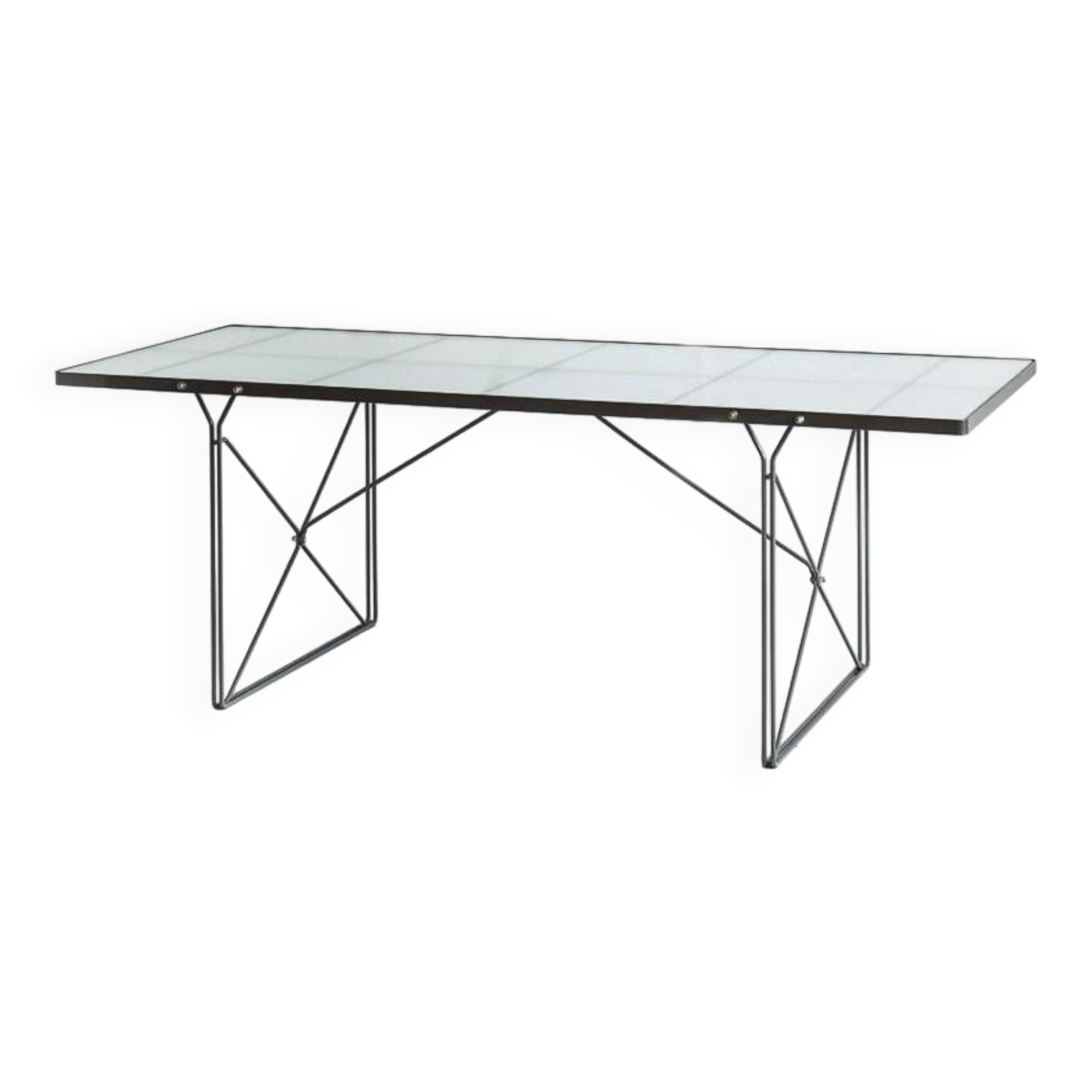 Vintage dining table or desk. moment collection by niels gammelgaard for ikea. 80s-90s.