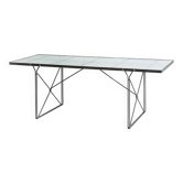 Table à manger ou bureau vintage. collection moment de niels gammelgaard pour ikea. années 80-90.