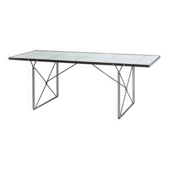 Vintage dining table or desk. moment collection by niels gammelgaard for ikea. 80s-90s.