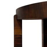 Art Deco Oak Side Table Inlaid Leaf coromandel minimalist design