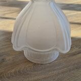 Opaline glass pendant lamp, 60-70s