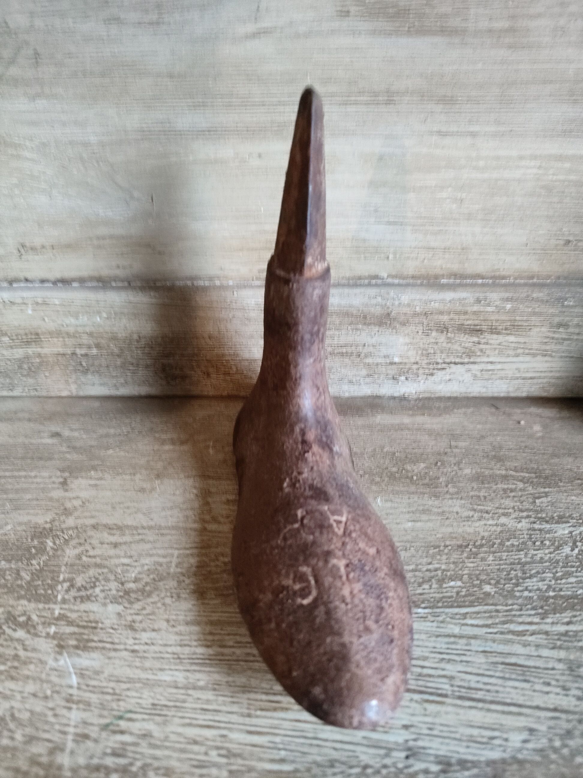 Children's shoemaker's anvil in cast iron