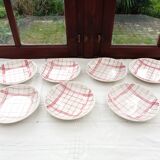 7 hollow plates Moulin des loups