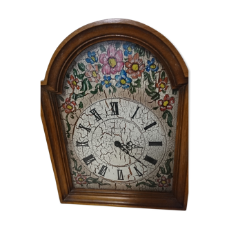 Vintage wooden clock