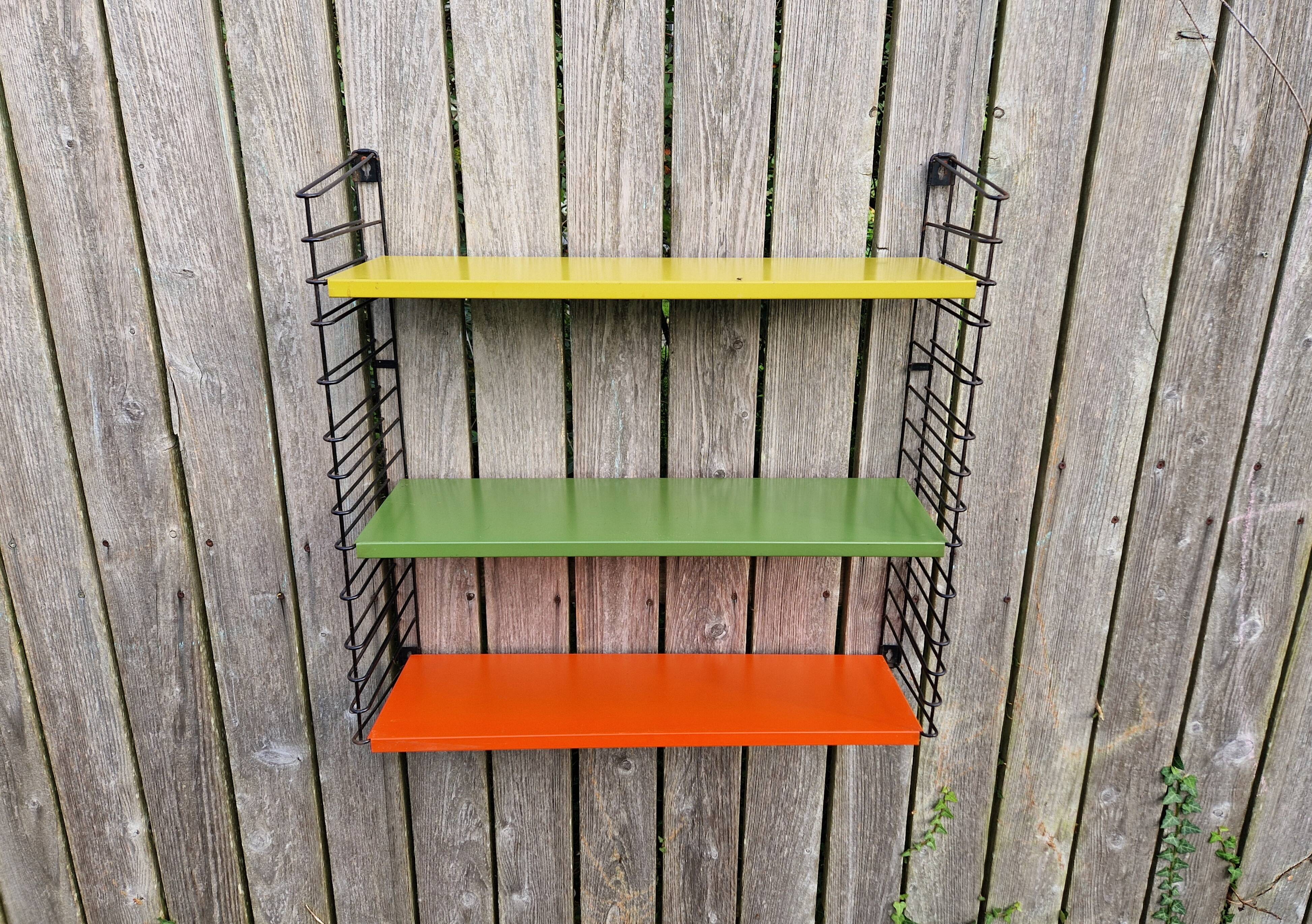Tomado metal wall shelf, 1960s
