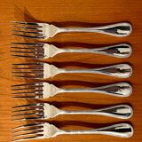 Christofle Perles 6 fish cutlery set: 12 pieces, excellent condition