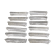 Lot de douze porte couteaux en cristal 24%au plomb vintage