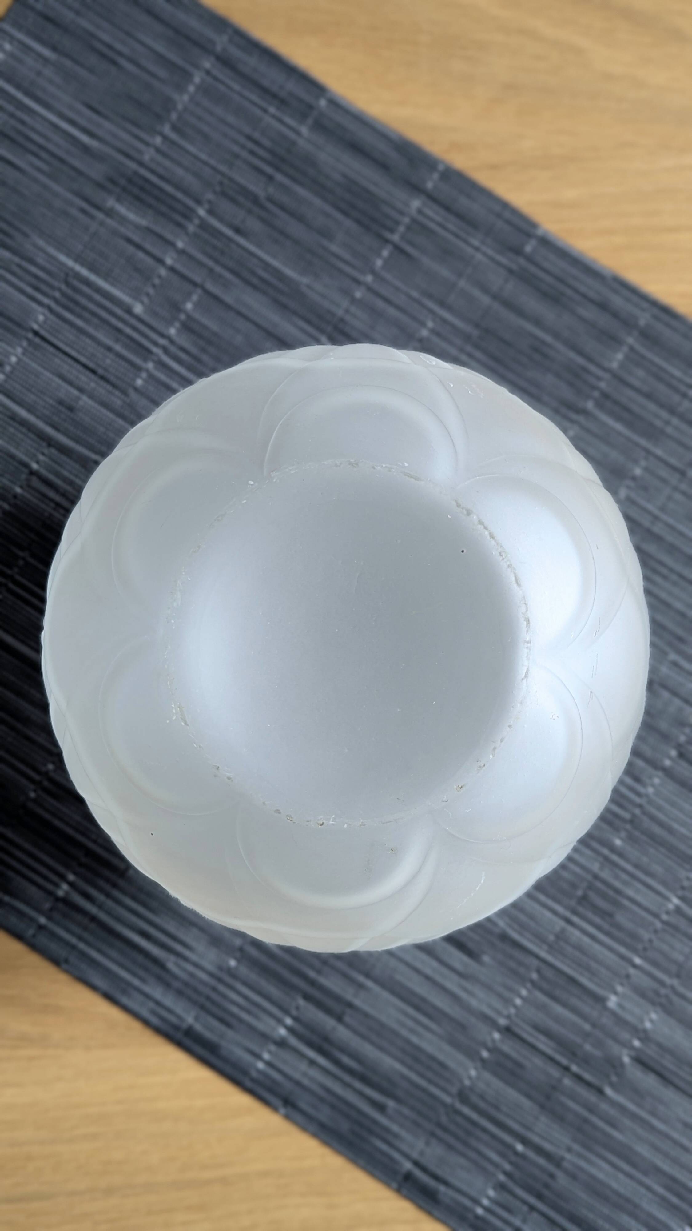 Vase boule art deco (L-0210-1)