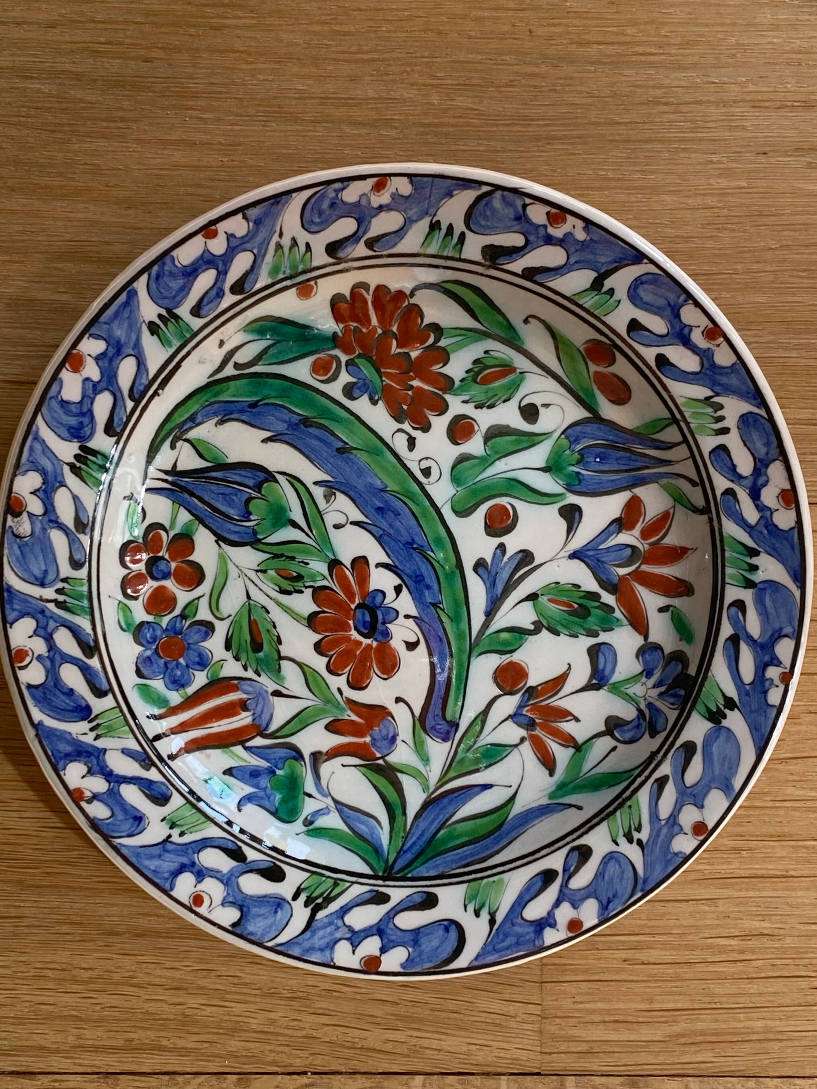 Plate Ikaros Pottery Rhodes