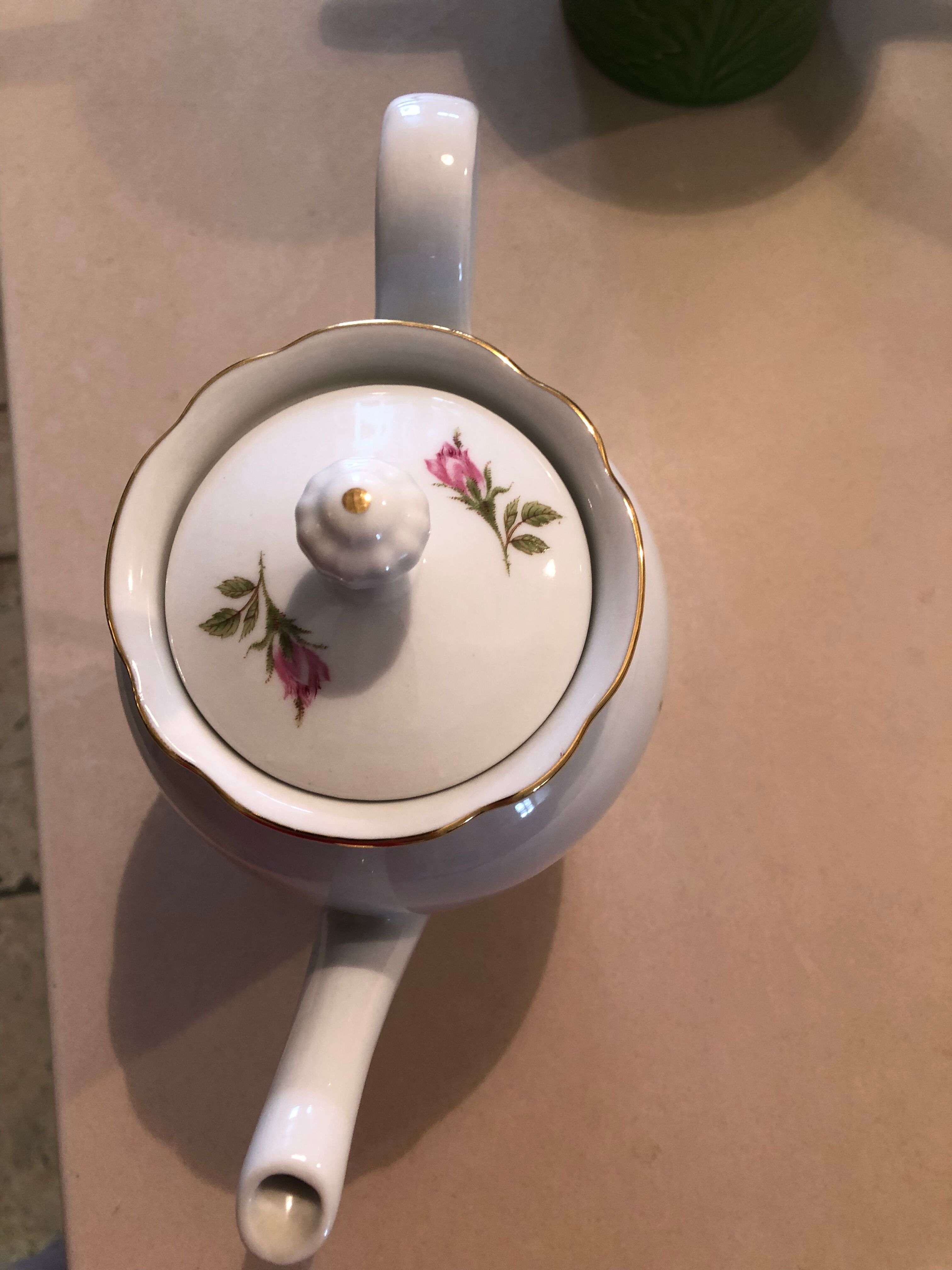 Bareuther porcelain teapot