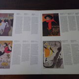 6 Toulouse-Lautrec posters, coloured glazed paper,31 x 44 cm, Taschen Posterbook
