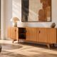 Vintage Scandinavian teak sideboard