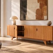 Enfilade scandinave vintage en teck
