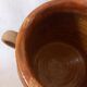 Ancient glazed terracotta pot