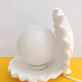 Vintage shell lamp, night light