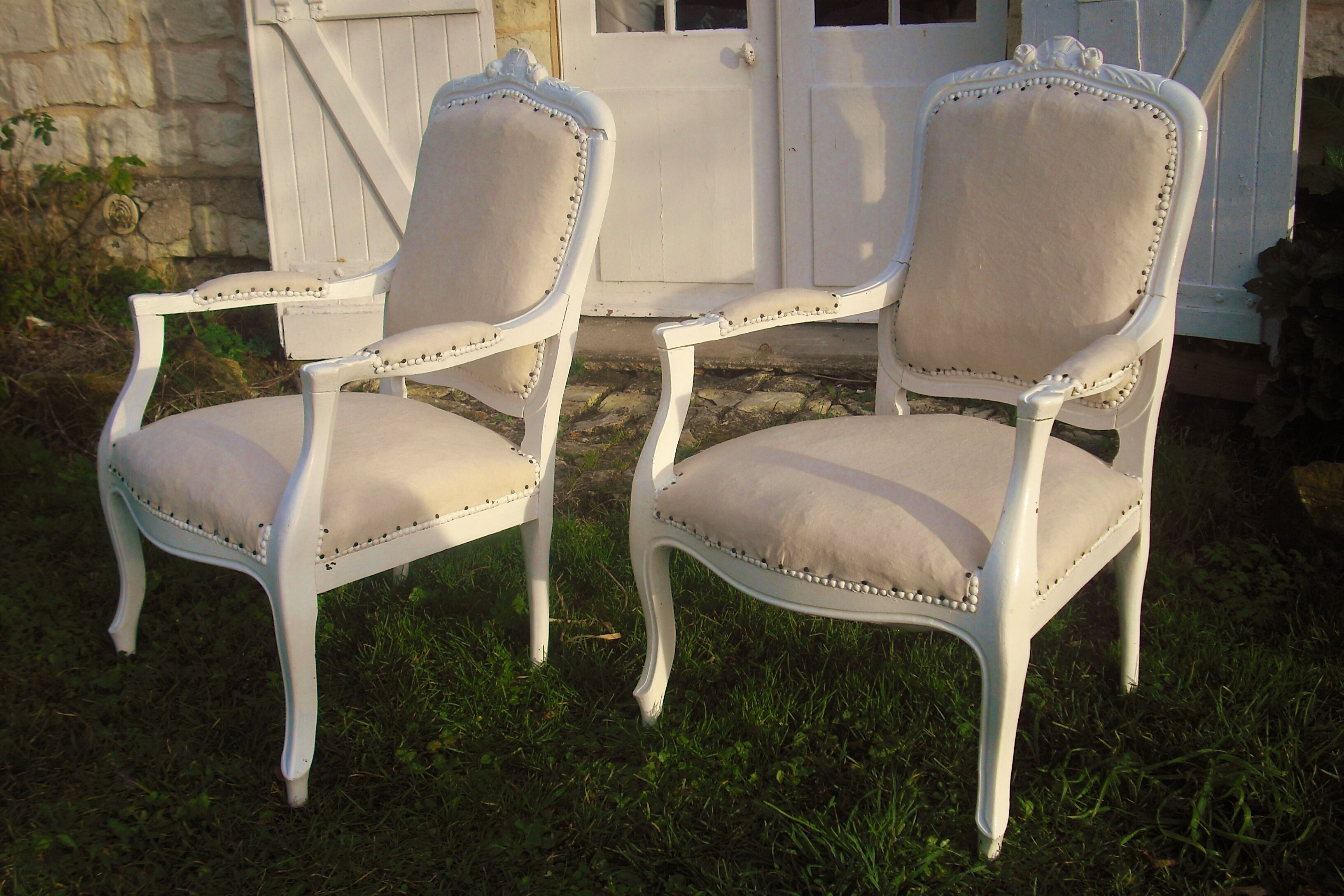 Pair of armchairs