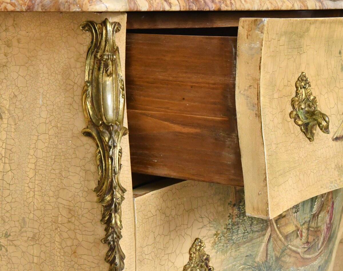 Louis XV style chest of drawers