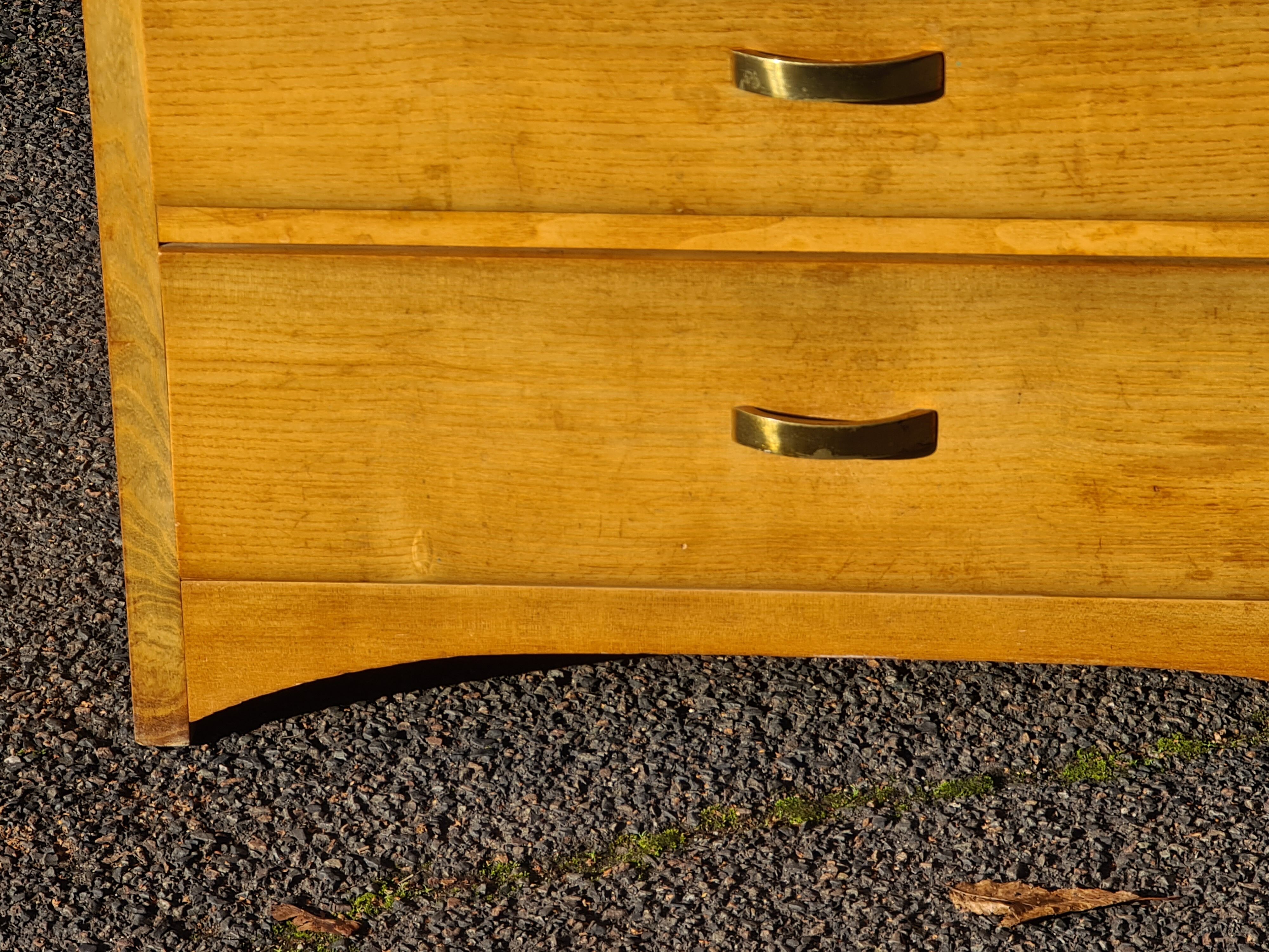 Secretary chest of drawers art deco style secretary