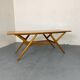Table basse design scandinave vintage, 1950