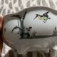 Hand-painted Chantilly porcelain salad bowl