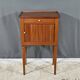 Small Mahogany Living Room Table, Louis XVI Period – Late 18th Century