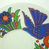 Porcelain cut plate - Acapulco Villeroy - Boch -made in Luxembourg - vintage 60s