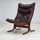 1970s, Norwegian design by Sigurd Ressel. Armchair model "Falcon".