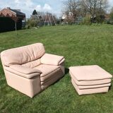 Chair and ottoman