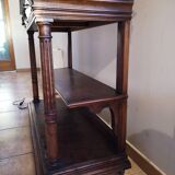 Antique console with marble top