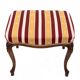 Stool seat, France, circa 1910.