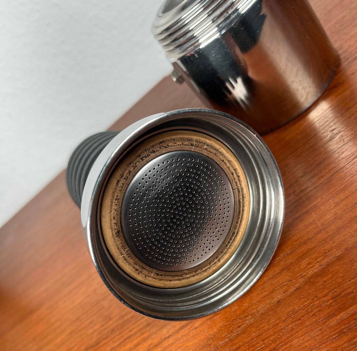 Italian Postmodern Koncord Series Espresso Maker by Walter Capp for Vev Vigano, 1970s