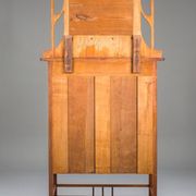 Armoire Art Nouveau avec miroir, années 1890