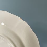 Set of 4 flat plates Sarreguemines France