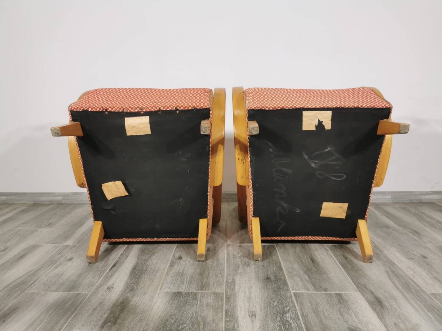 Vintage Armchair by Jindrich Halabala