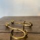 Old brass hooks