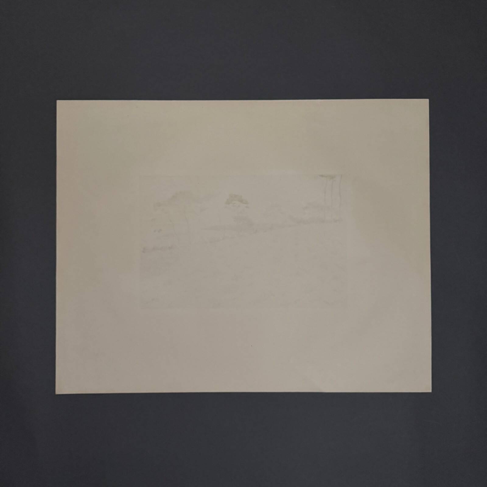 Lithograph by Henri Rivière Douarnenez seen from the Ris