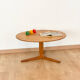 Scandinavian coffee table vintage round tripod
