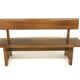 Banc scandinave en chêne, Suède, 1960