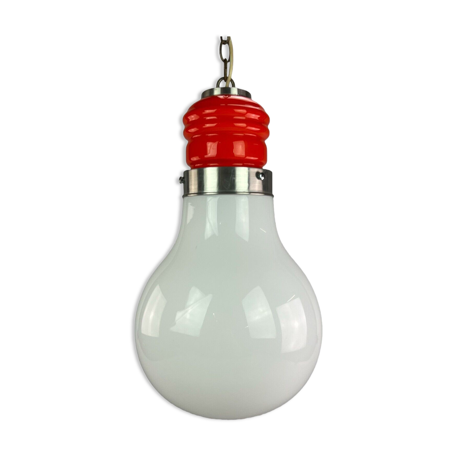 60s 70s lamp lamp Mazzega Murano glass ceiling lamp Italy Space Age