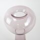 Glass vase, Italian design, 1970s, made in Italy
