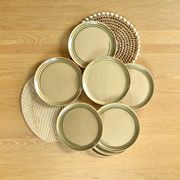 8 stoneware dessert plates